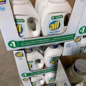 All Cleaning Detergent & Laundry Soap Pallets Available